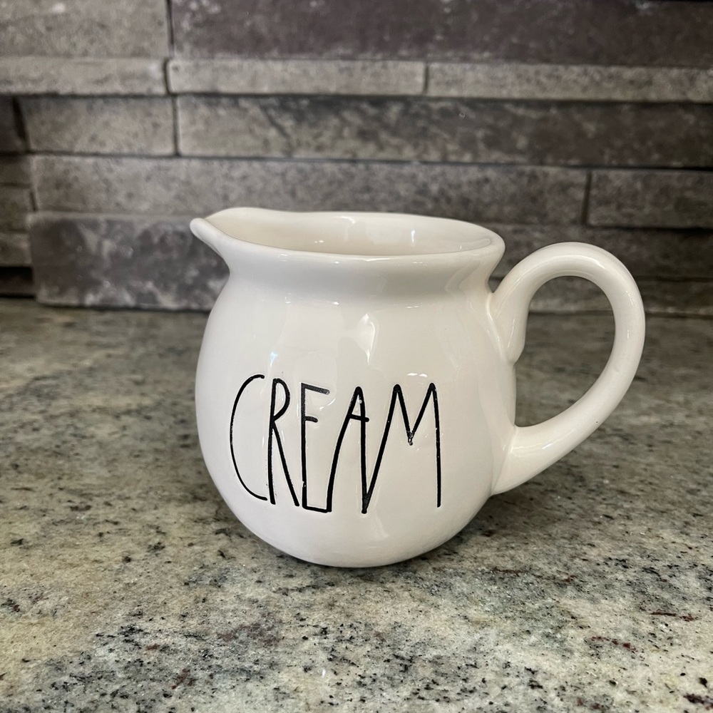 Rae Dunn M stamp creamer